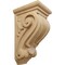 Ekena Millwork 3 1/2"W x 4"D x 7"H Small Classical Corbel, Cherry CORW03X04X07CLCH - alternate 1